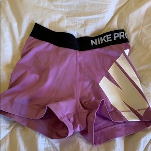 Purple Nike Pros